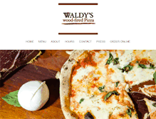 Tablet Screenshot of orderwaldys.com